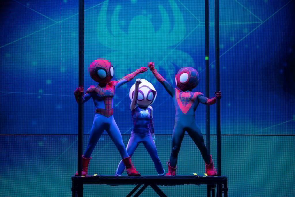 Peter Parker, Gwen Stacy, Miles Morales