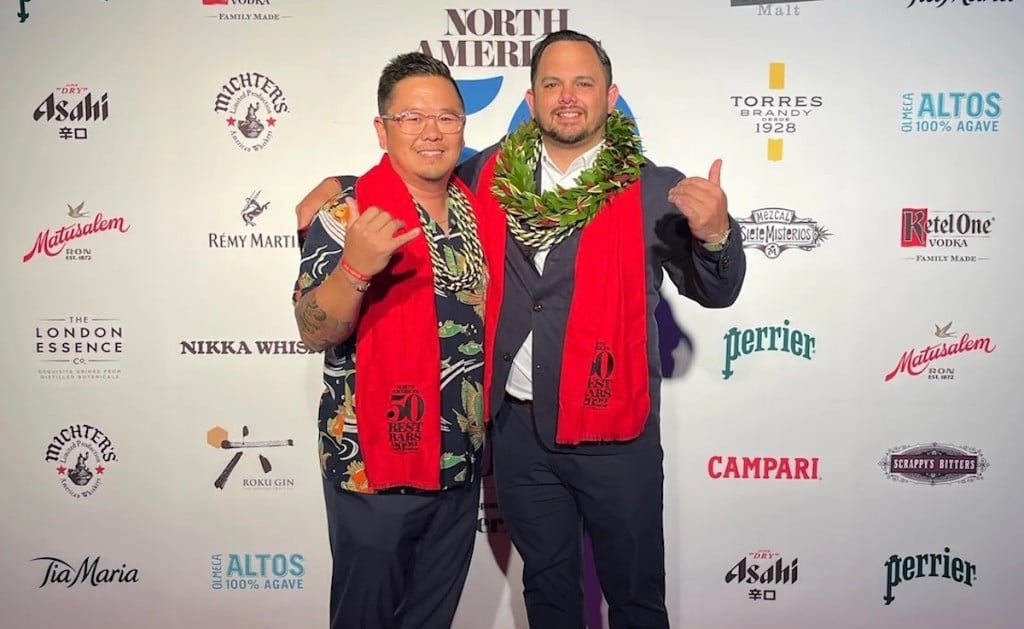 Bar Leather Apron 50 Best Bars Justin Park Tom Park