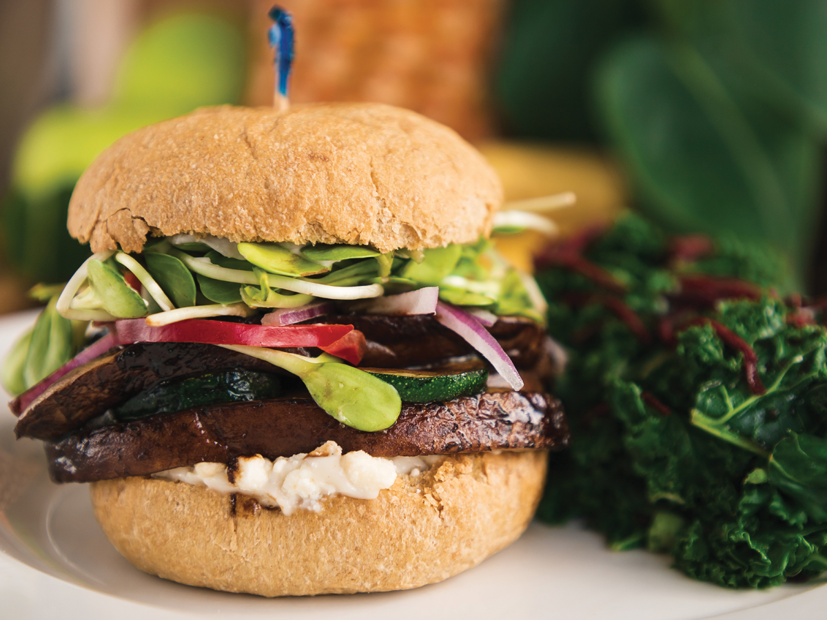 Beetbox Cafe Portabella Stachewich
