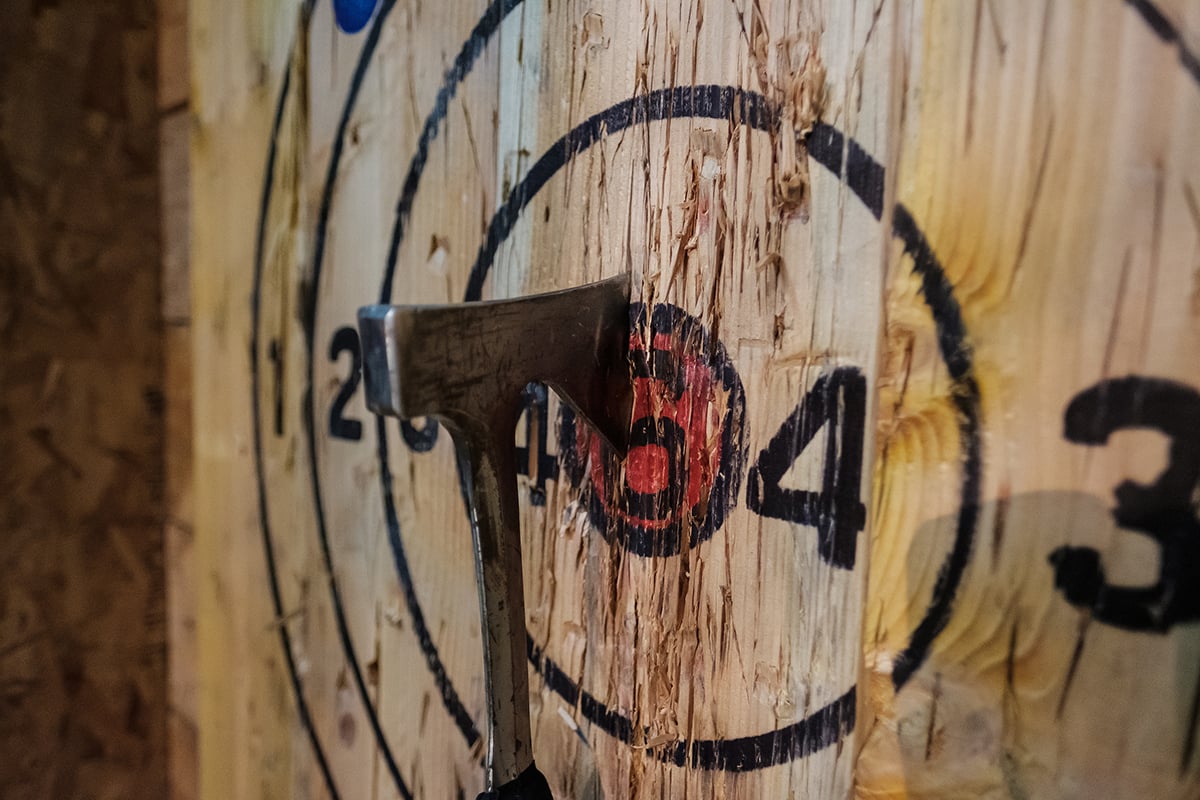 Blade And Timber Axe Throwing Honolulu Bullseye