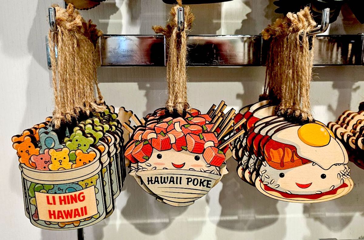 hawaii local food Christmas Ornaments for advent calendar gifts