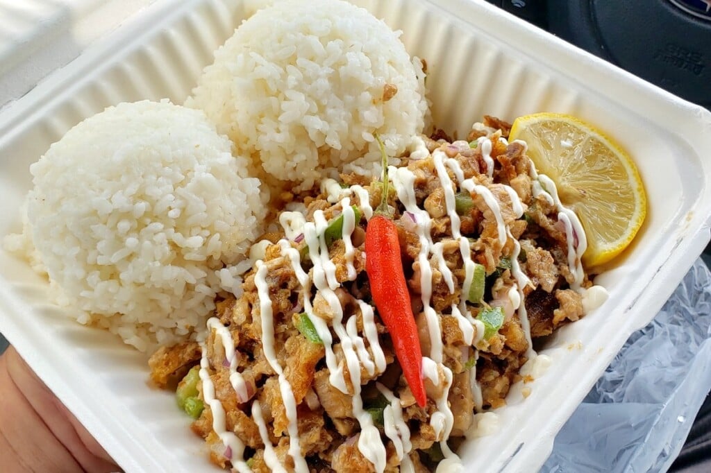Dadas Sisig Crispy Pork Sisig Gregg Hoshida