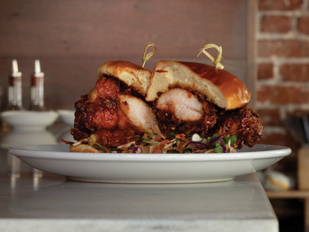 Fete Kroean Fried Chicken Sandwich