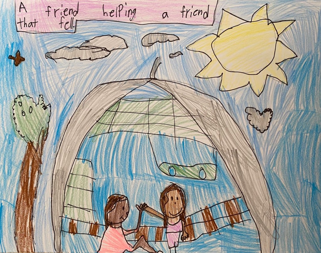 Hanahauoli Friends Drawing Photo Hanahauoli School