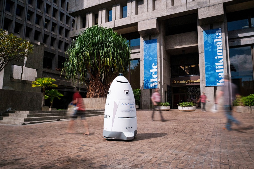 Bank of Hawaii Security Robots