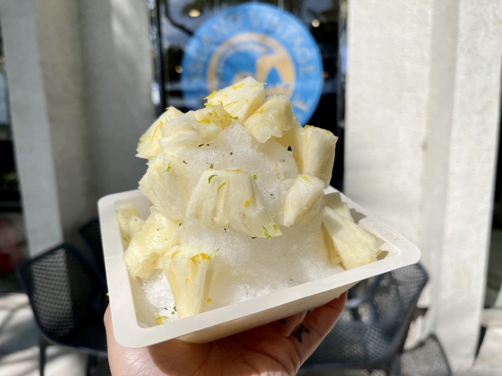 Island Vintage Shave Ice Pineapple Maria Burke