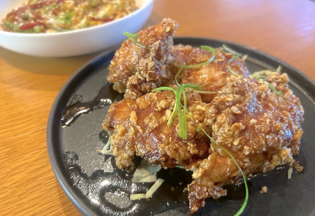 Fried Chicken appetizer at kapa hale pau hana