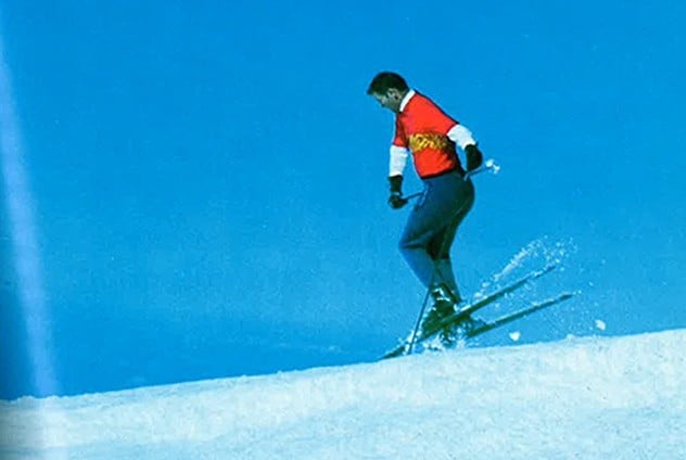 March 1967 Skiing Maunakea Hawaii
