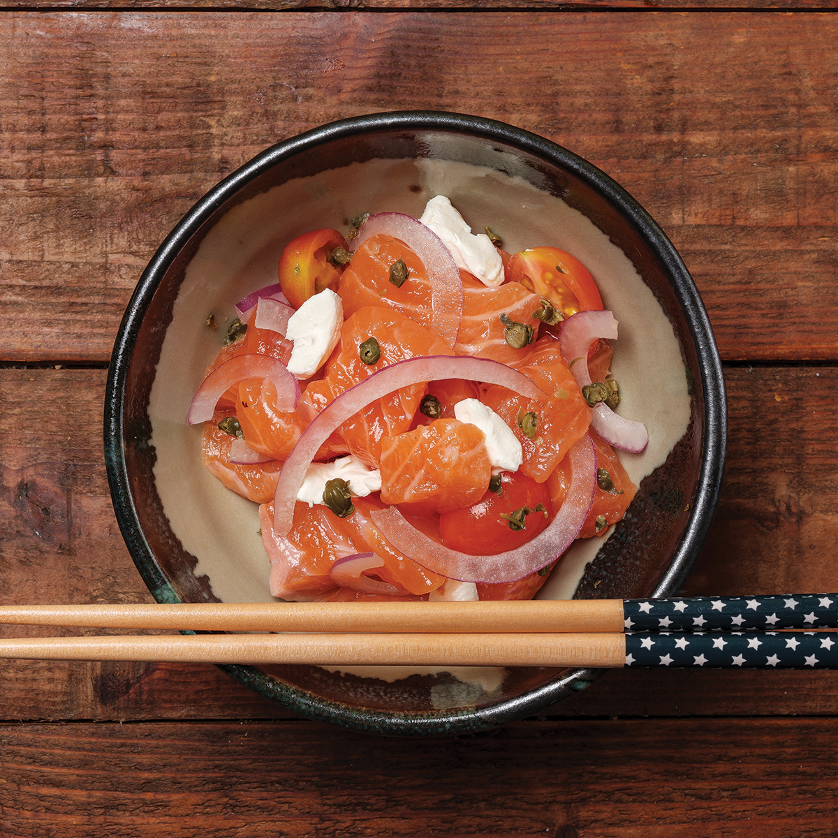 Redfish Lox Poke