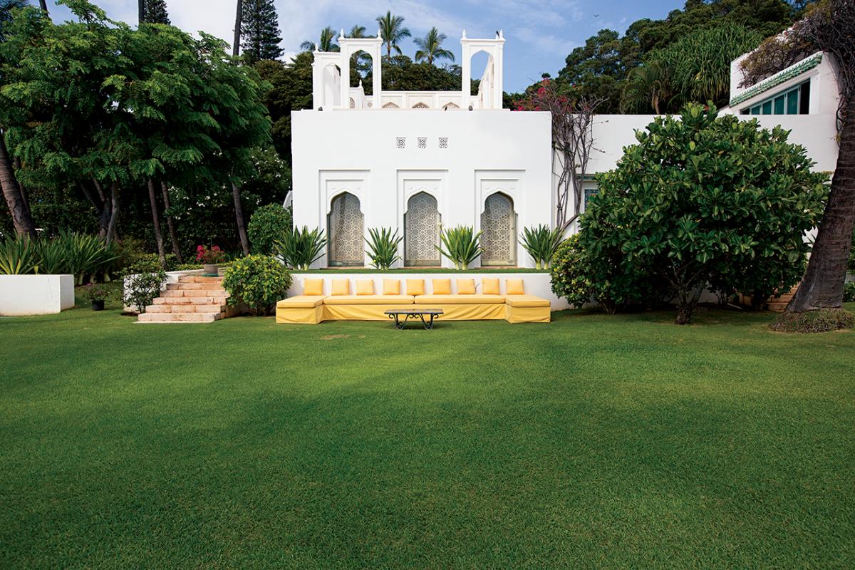 Shangri La white building