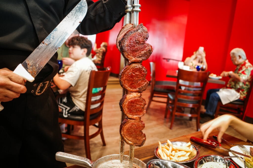 Texas De Brazil picanha skewer