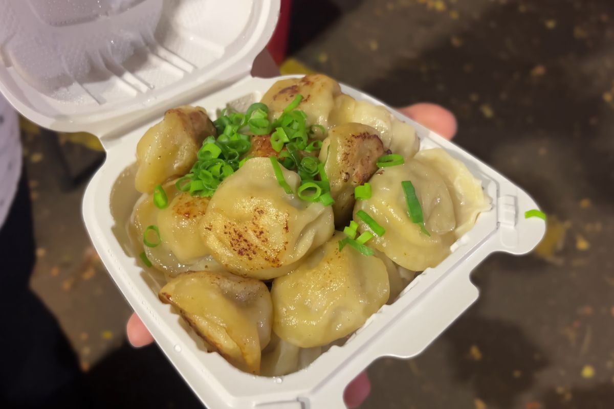 Pierogies Pelmeshki Village Night Market