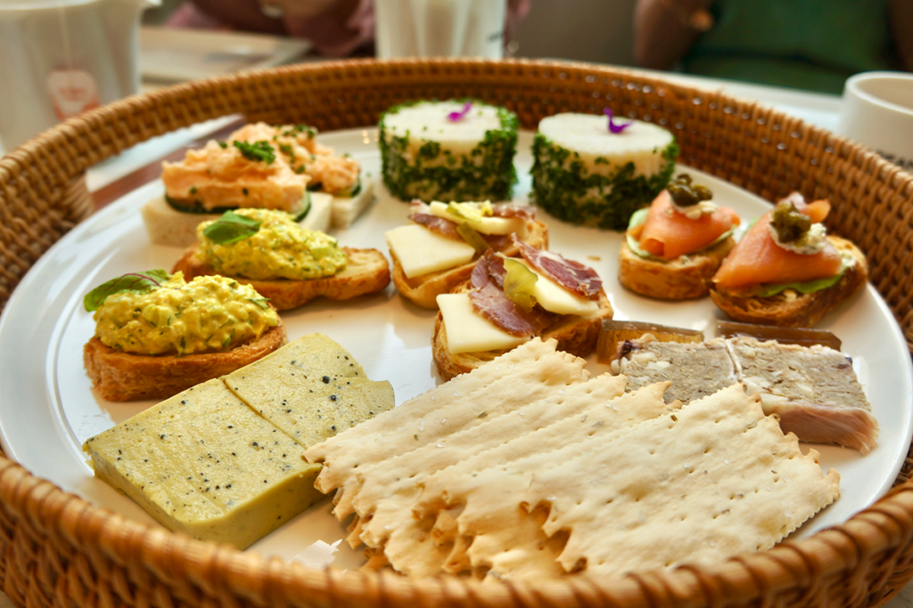 Dean Deluca Afternoon Tea Sandwiches Close