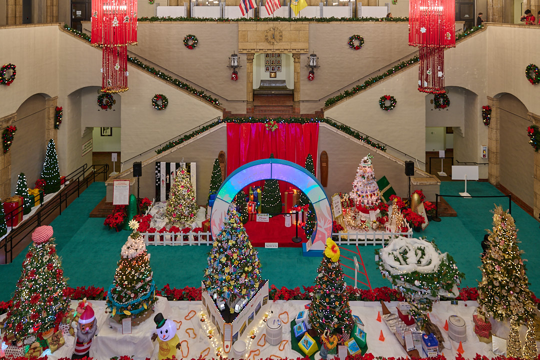 Honolulu City Lights Tree Exhibition Photo Credit Ron Slauson