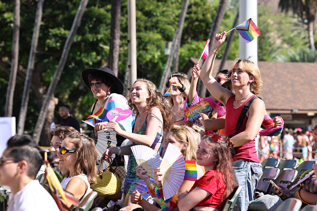 Honolulu Pride Waving Flags Pc Hawaii Lgbt Legacy Foundation