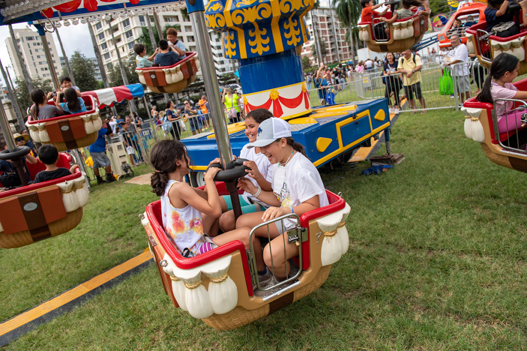 Punahou Carnival 2023 Kids On Ride