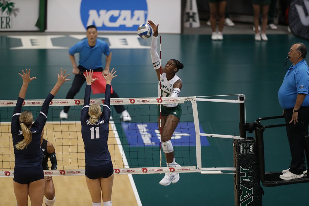University Of Hawaii Womens Volleyball Photo Courtesy Of Hawaii Athletics